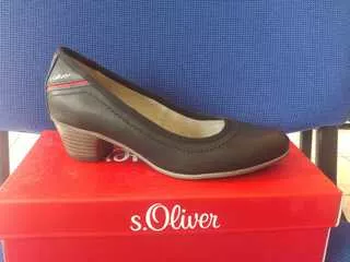 s.Oliver női cipő 22301 fekete