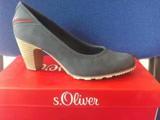 s.Oliver női cipő 22404 denim