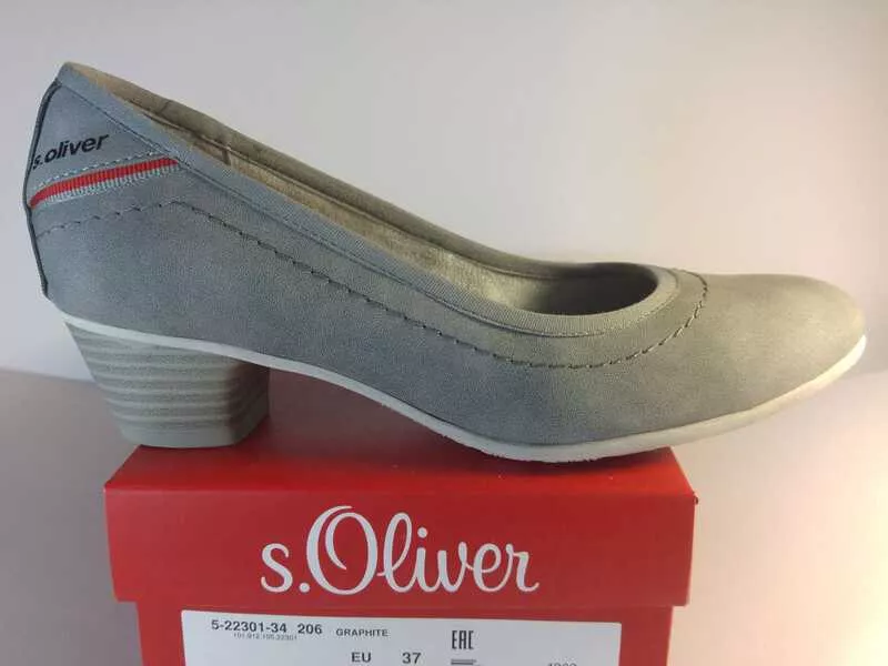 s.Oliver női cipő 22301 szürke