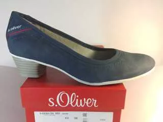 s.Oliver női cipő 22301 denim
